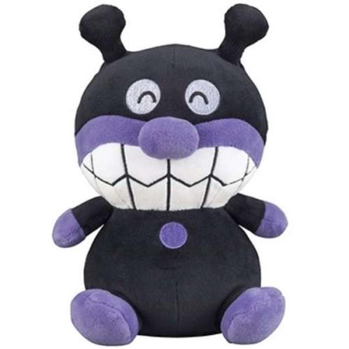 Baikinman Plush Doll Fluffy Marshmallow mini Anpanman Japan
