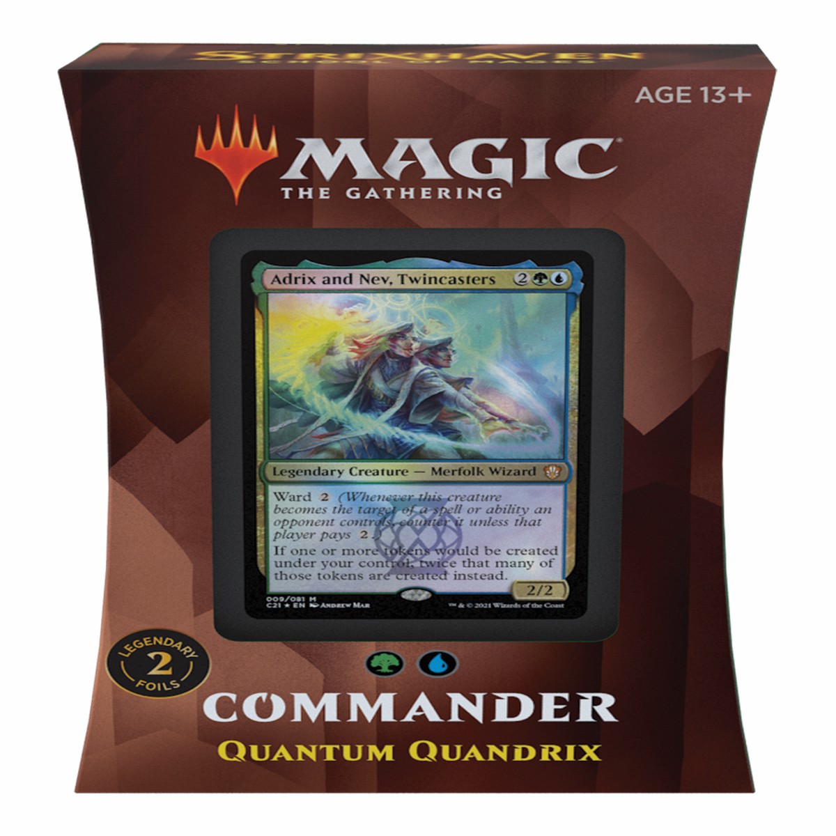 Commander 2021 Deck - Quantum Quandrix