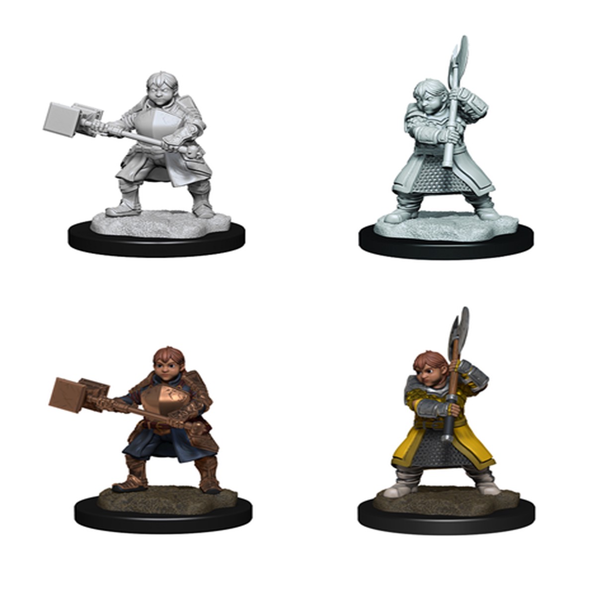 Critical Role Minis Dwarf Dwendalian Empire Fighter