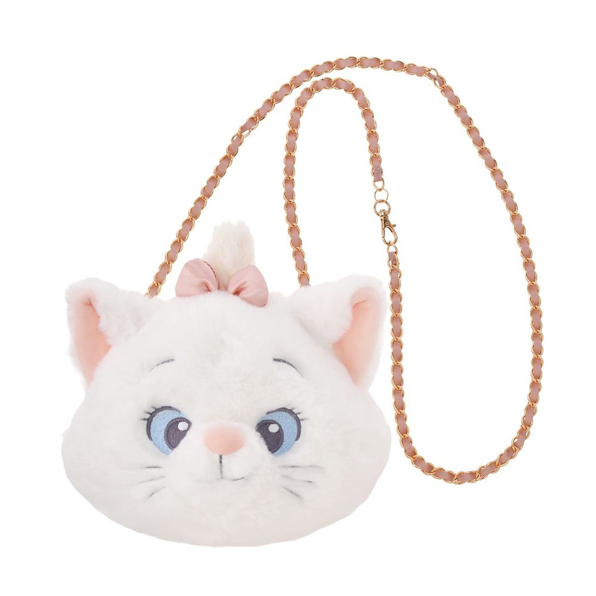 The Aristocats Marie Cat Plush Pochette Bag Face 2WAY Disney Store Japan