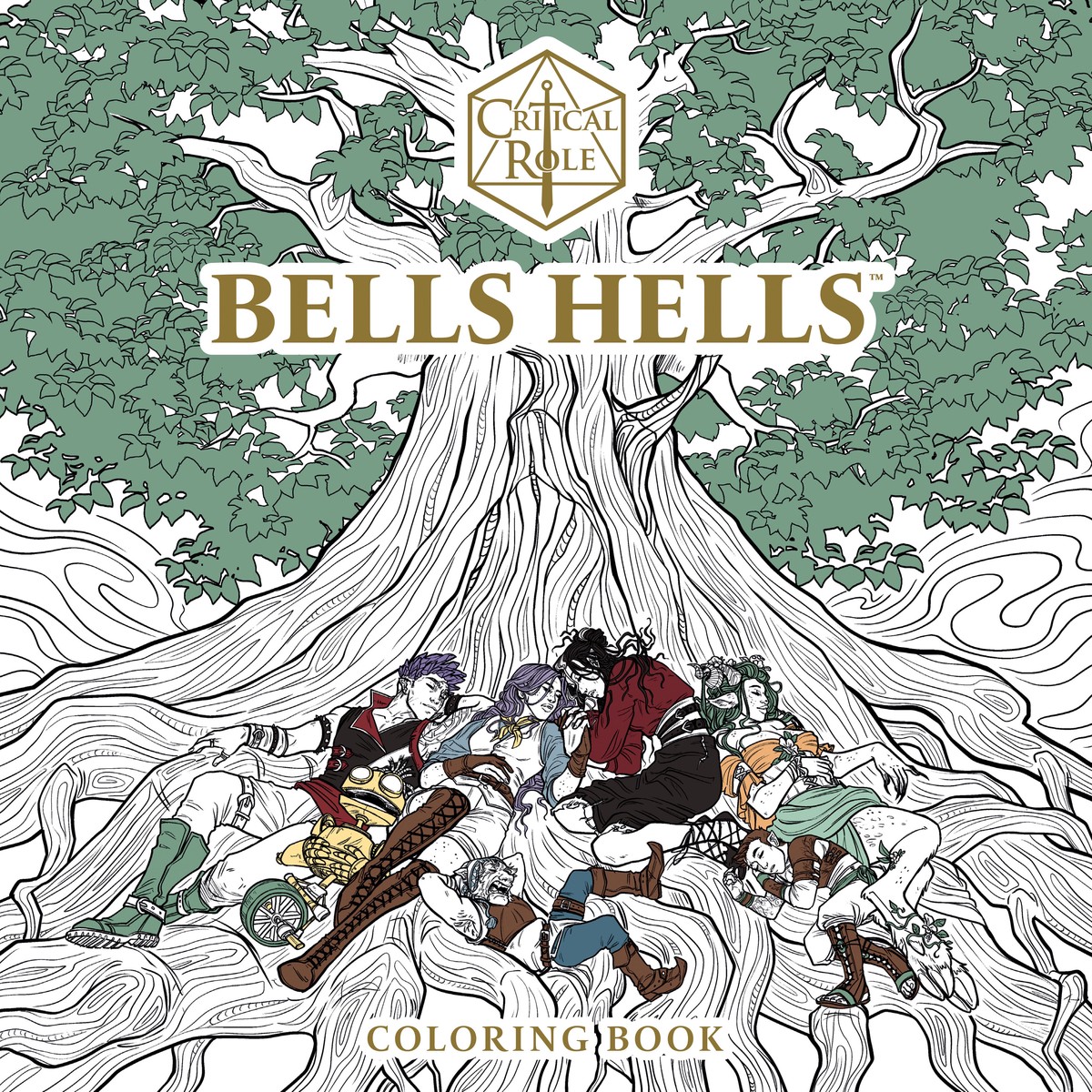 Critical Role Bells Hells Coloring Book
