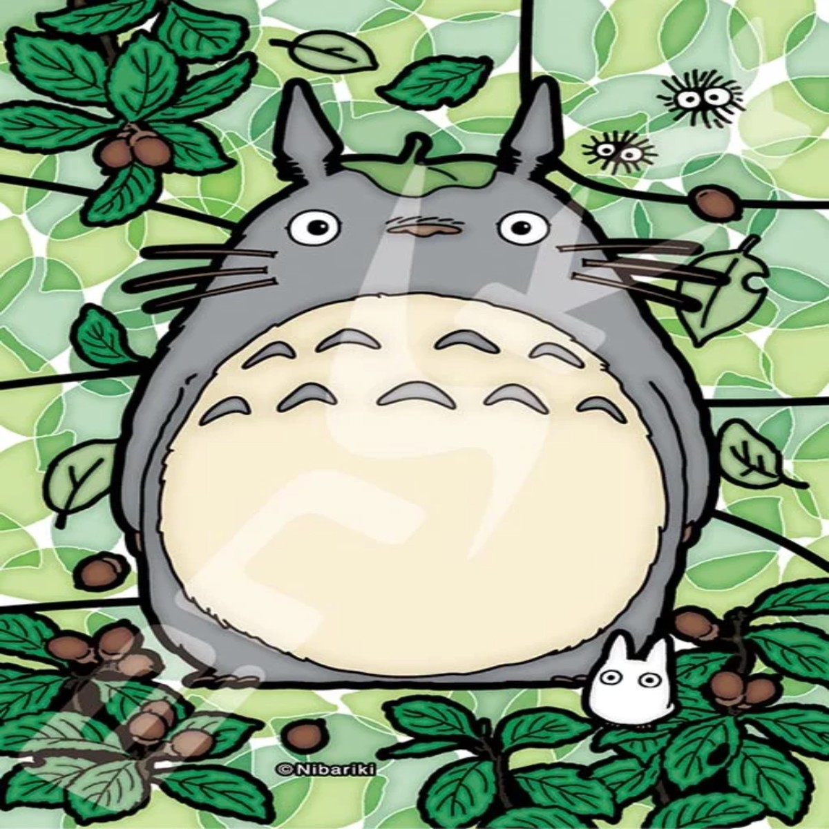 Ensky Art Crystal Jigsaw Puzzle 126 Pieces - My Neighbor Totoro Lord of Tsukamori (No126-AC34)