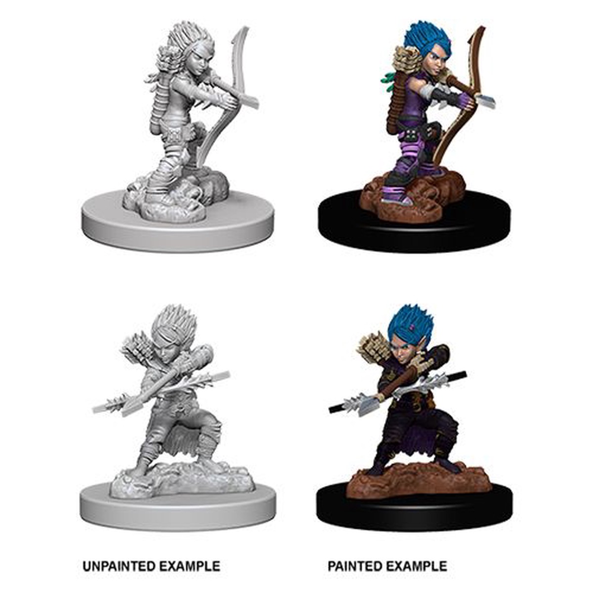 Pathfinder Deep Cuts Unpainted Miniatures W06 Gnome Female Rogue