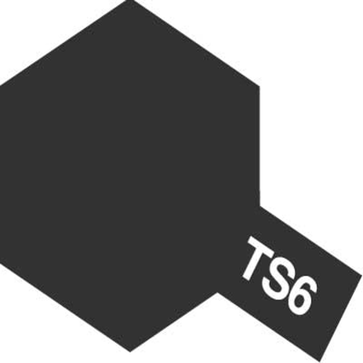 Tamiya Spray Paints TS6 - Matt Black (85006)
