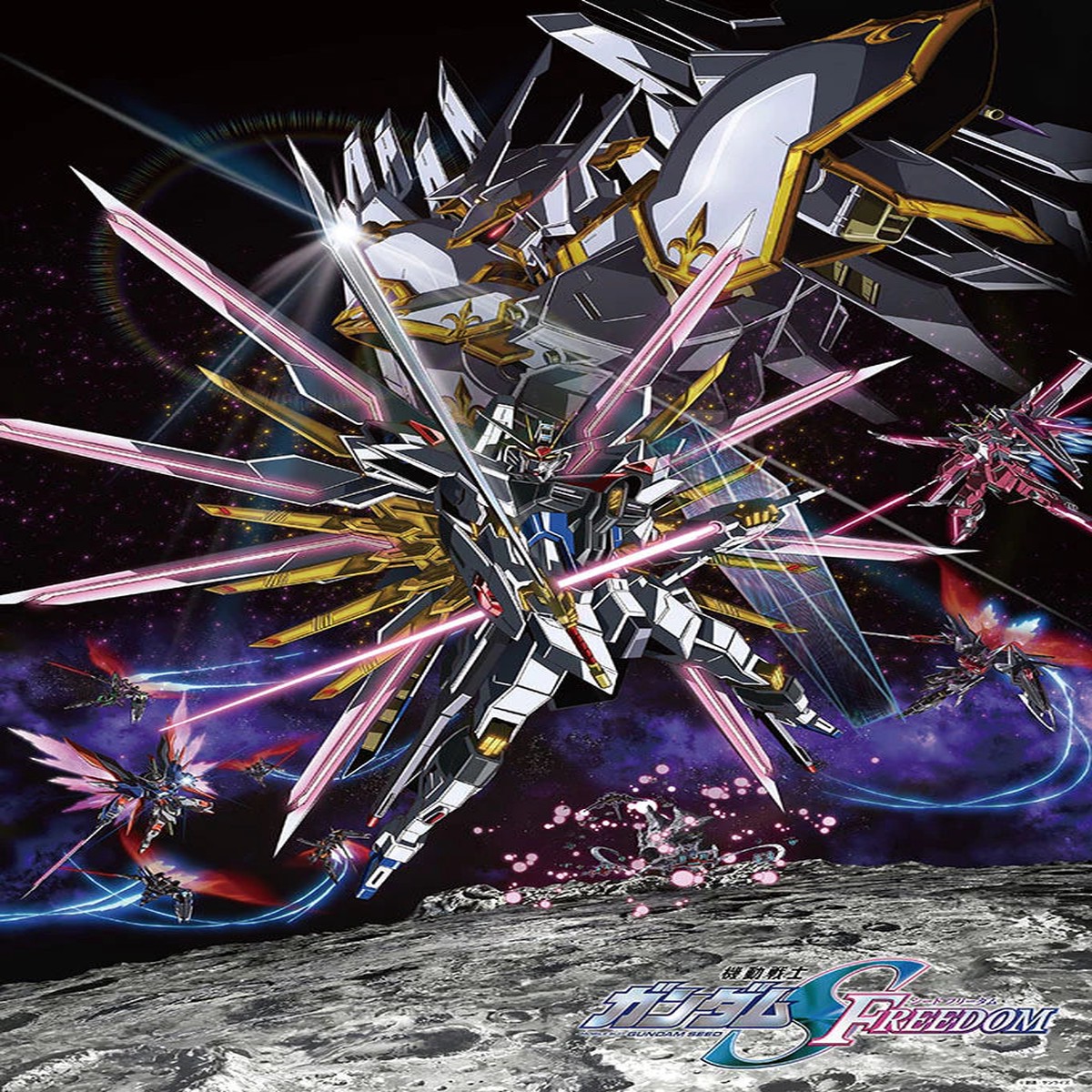 Beverly Jigsaw Puzzle 1000 Pieces - Mobile Suit Gundam Seed Freedom - Second Key Visual (72 x 49cm) (No1000-070)
