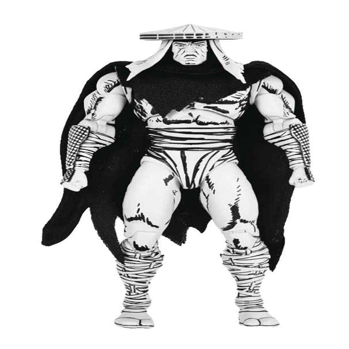 Teenage Mutant Ninja Turtles Mirage Comics Elite Foot Assassin Black White 7 In Action Figure