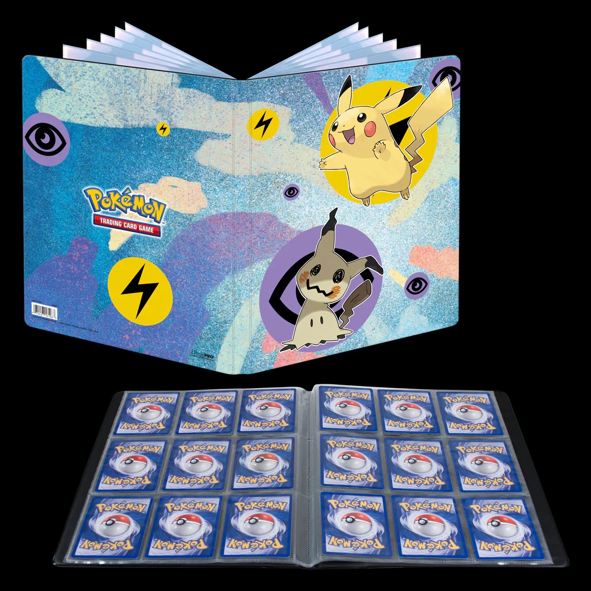 UltraPro Pokemon 9 Pocket Binder Pikachu Mimikyu
