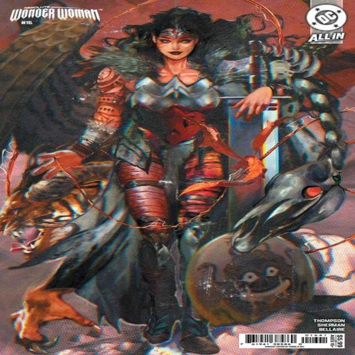 Absolute Wonder Woman 16 Cover E Angela Wu Card Stock Variant