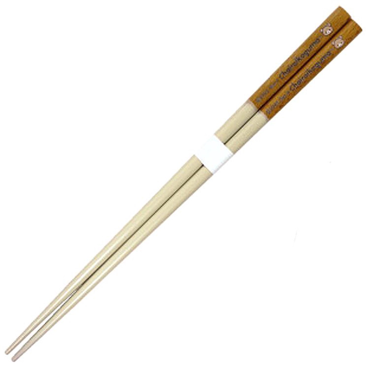 Chairoikoguma Wood Chopsticks 225cm Beige San-X Japan 2026 Rilakkuma