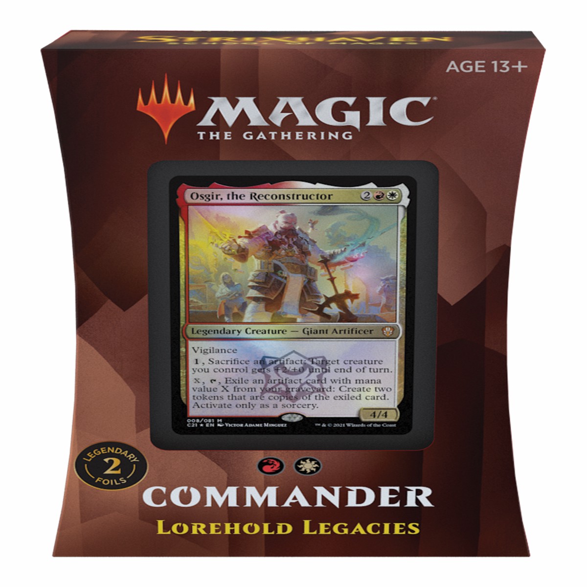 Commander 2021 Deck - Lorehold Legacies