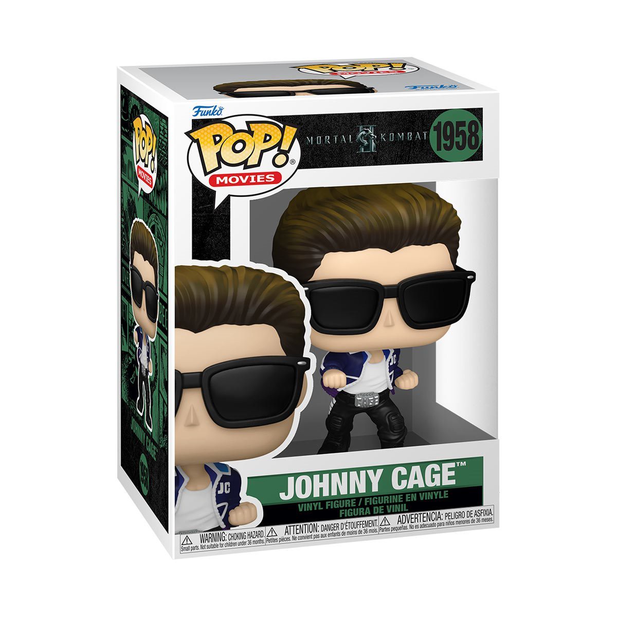 Mortal Kombat II Johnny Cage Funko Pop Vinyl Figure 1958