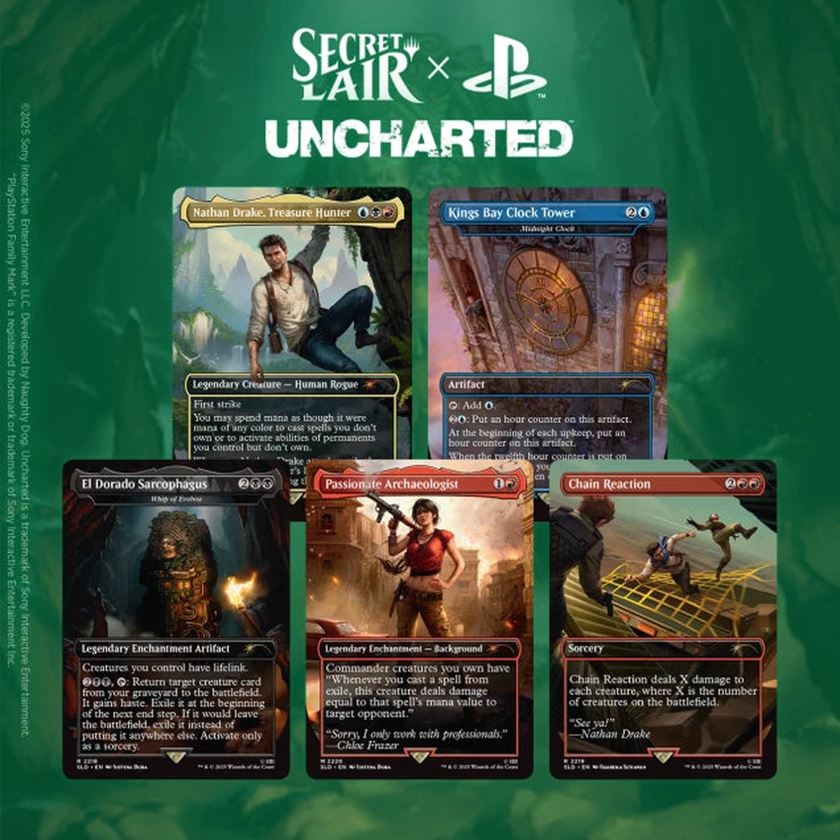 MTG Secret Lair Uncharted