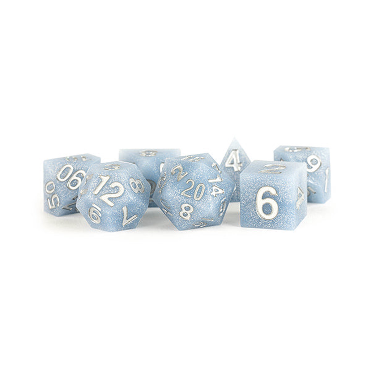 7-Die Set 16mm Sharp Edge Silicone Rubber Glacial Debris