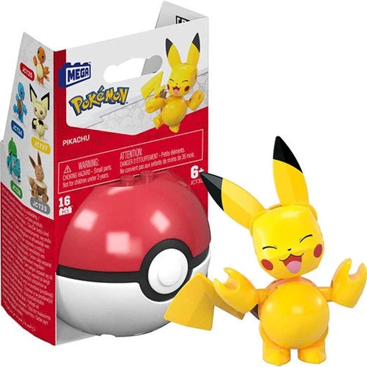 Mega Construx Pokmon Evergreen Poke Ball - Pikachu