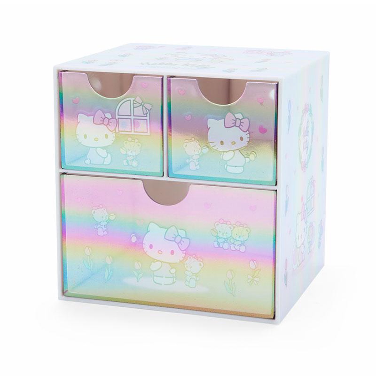 Hello Kitty Plastic Chest Aurora Color Sanrio Japan