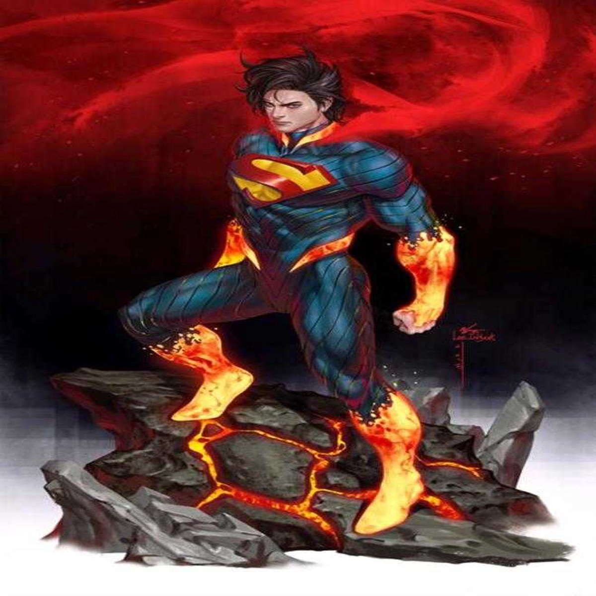 Absolute Superman 16 Cover C Inhyuk Lee Card Stock Variant