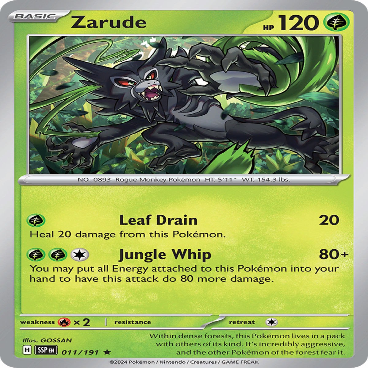 Zarude - 011191