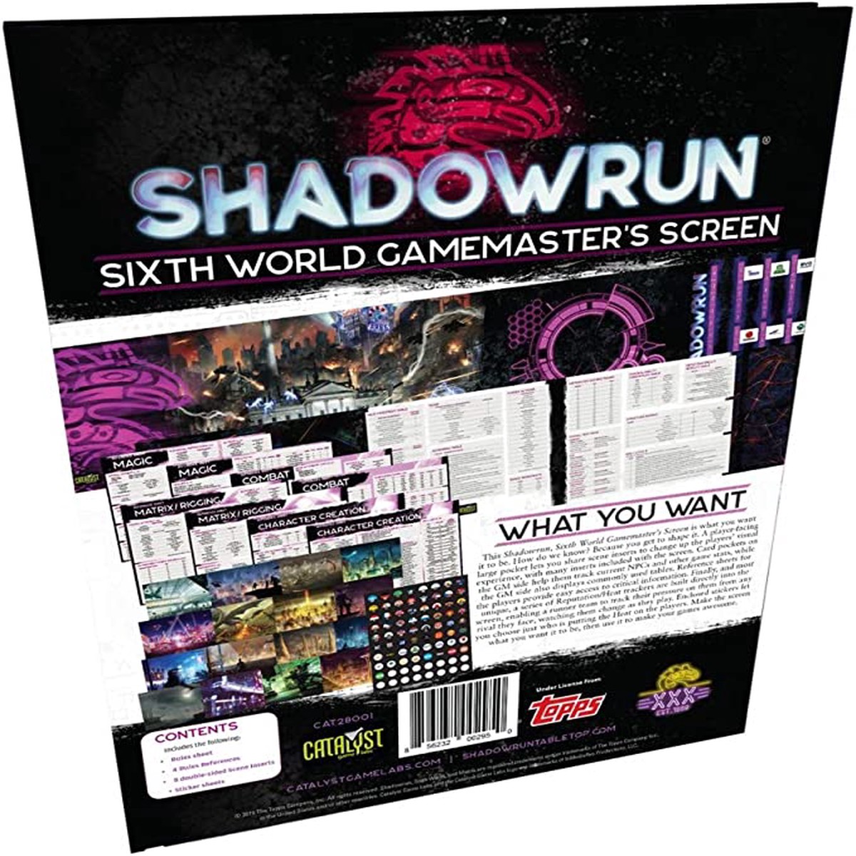 Shadowrun 6E GM Screen