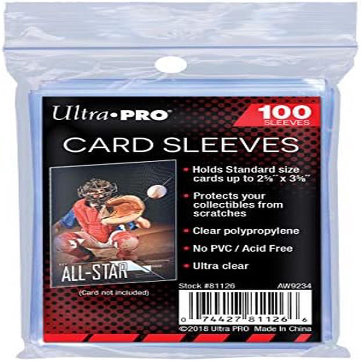 Ultra Pro Sleeves Standard Size - (Penny Sleeves) 100CT