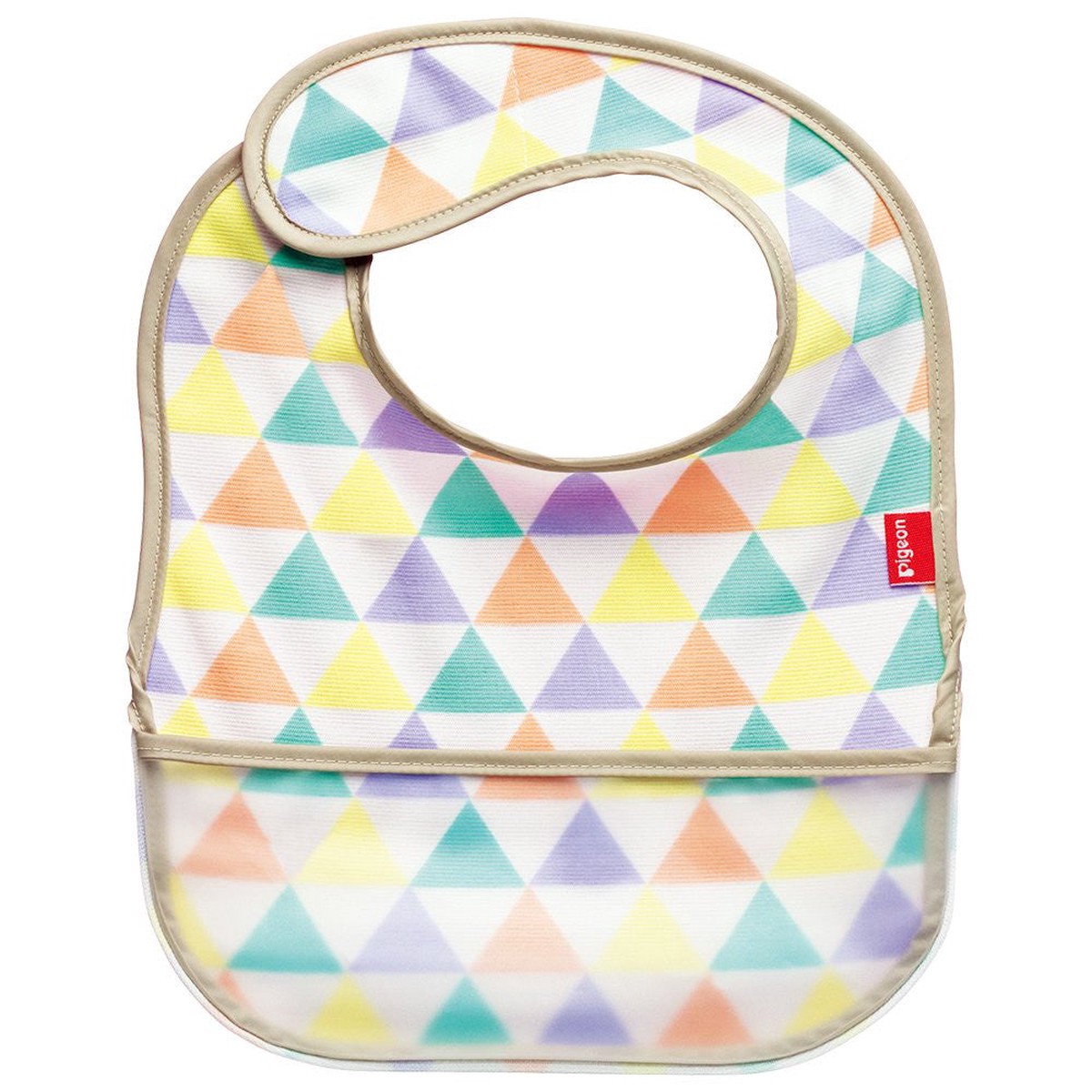 Feeding Bib Waterproof Flag Yellow Pigeon Japan Baby 5M