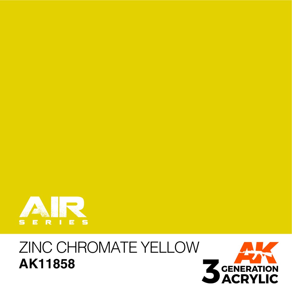 AK Interactive 3GEN Acrylic AIR - AK11858 Zinc Chromate Yellow