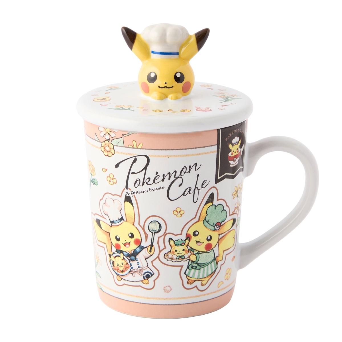Chef Pikachu Mug Cup with Lid Pokemon Center Japan 2025