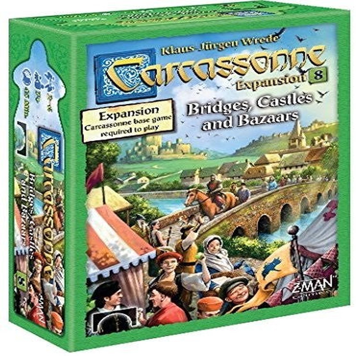Carcassonne Bridges Castles Bazaars Expansion