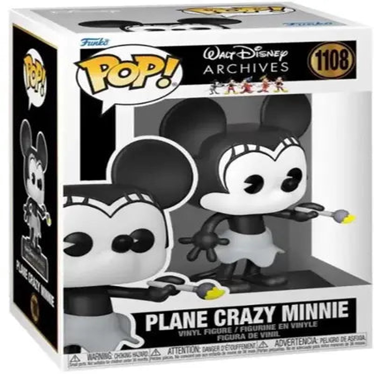 Funko POP Disney Archives - Plane Crazy Minnie Mouse 1108