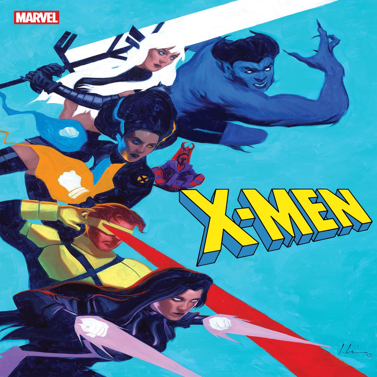 X-Men 23 Jeremy Wilson 2 Part Connecting Foil Variant