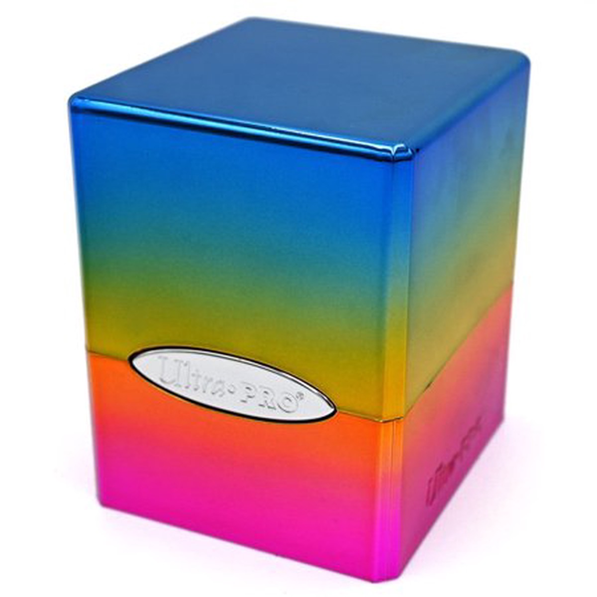 Deck Box Satin Cube Rainbow