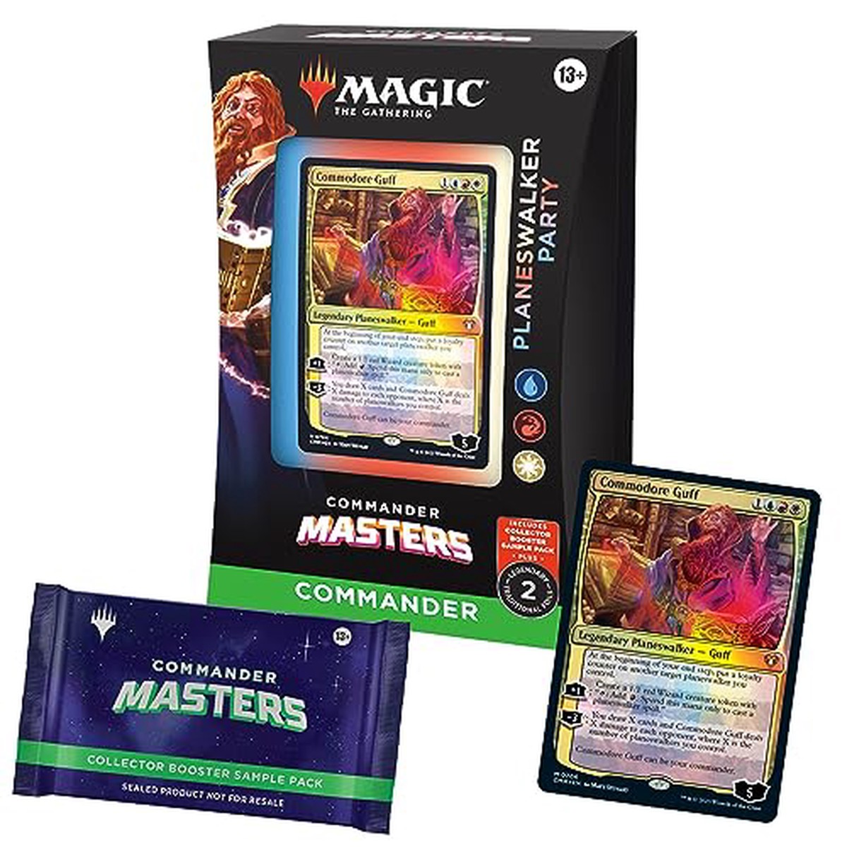 Magic the Gathering Commander Masters Commander Deck Planeswalker Party
