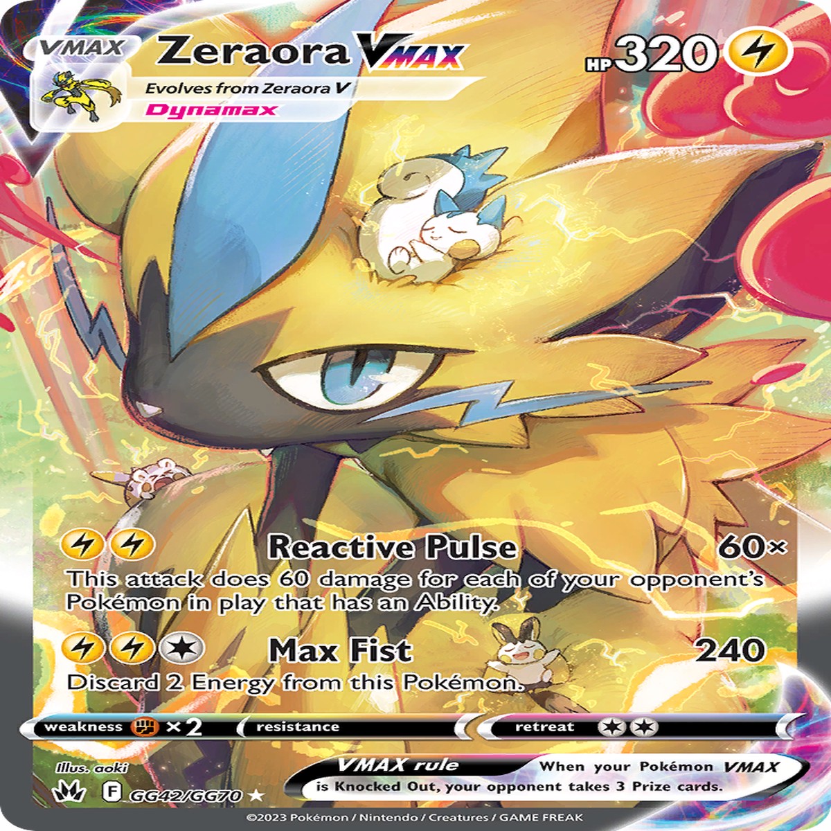 Zeraora VMAX - GG42GG70
