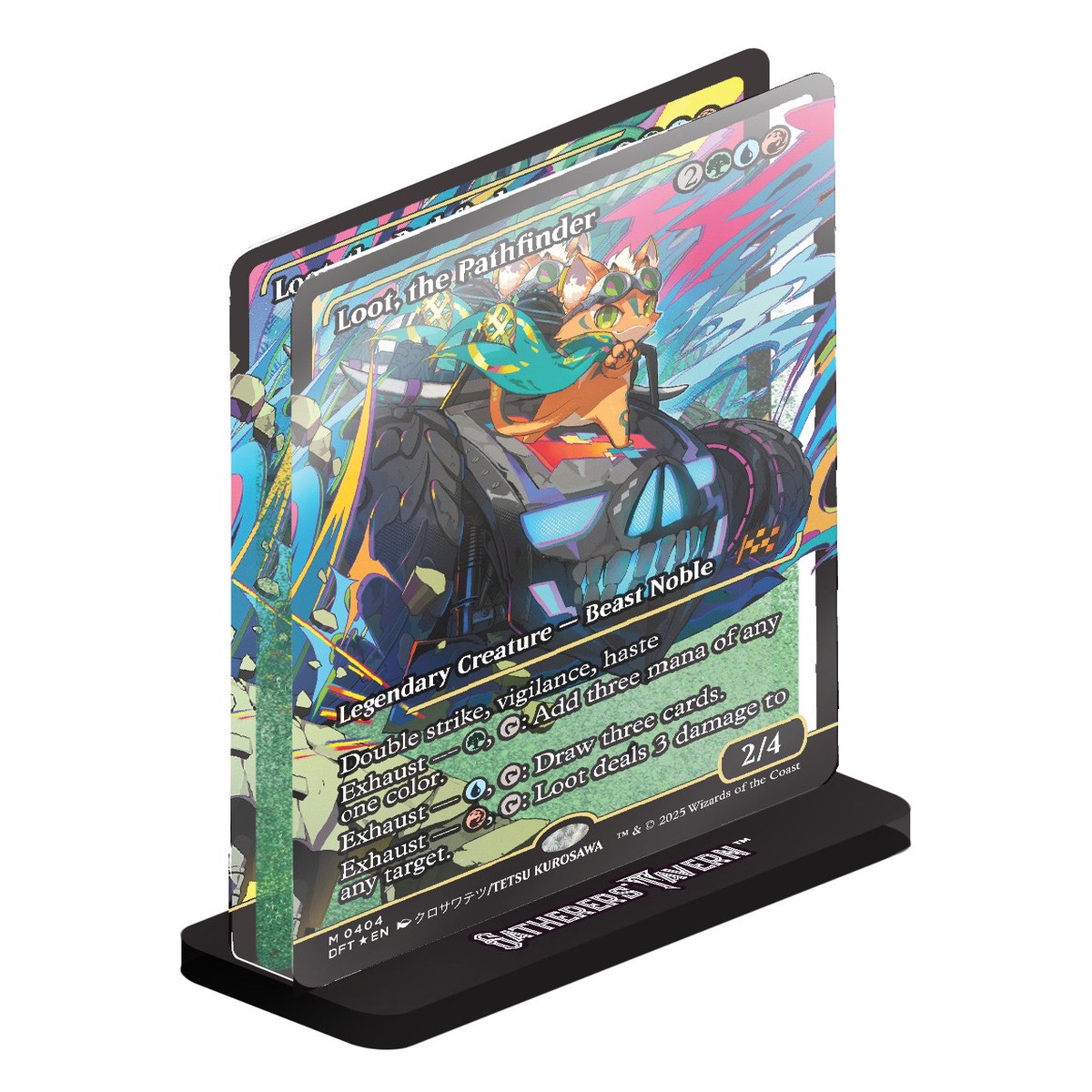 Magic The Gathering - Loot the Pathfinder Acrylic Slab Standee