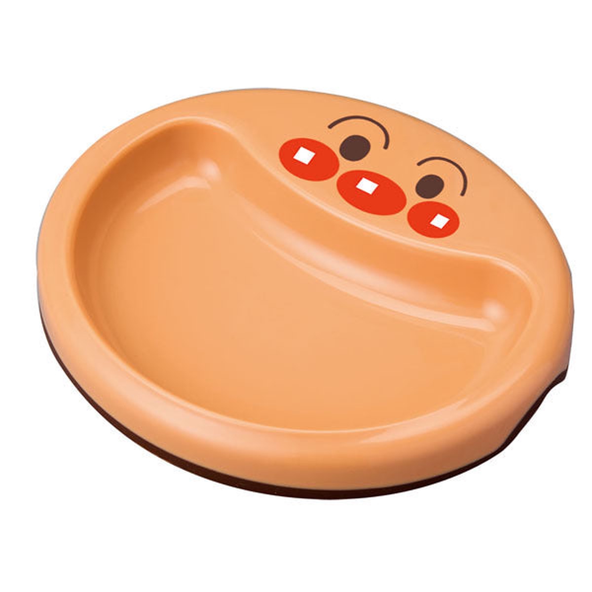 Anpanman Feeding Training Plate Face Baby Japan 4903320159006
