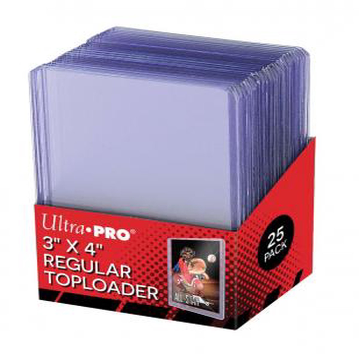 Ultra Pro 3x4 Regular Toploaders 25ct