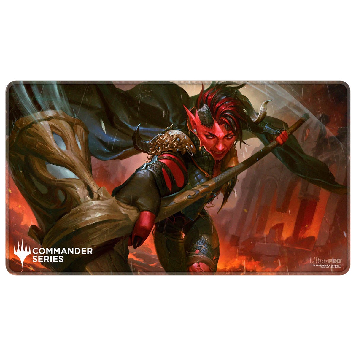 Ultra Pro Stitched Playmat Magic the Gathering Commander 7 Karlach Fury of Avernus
