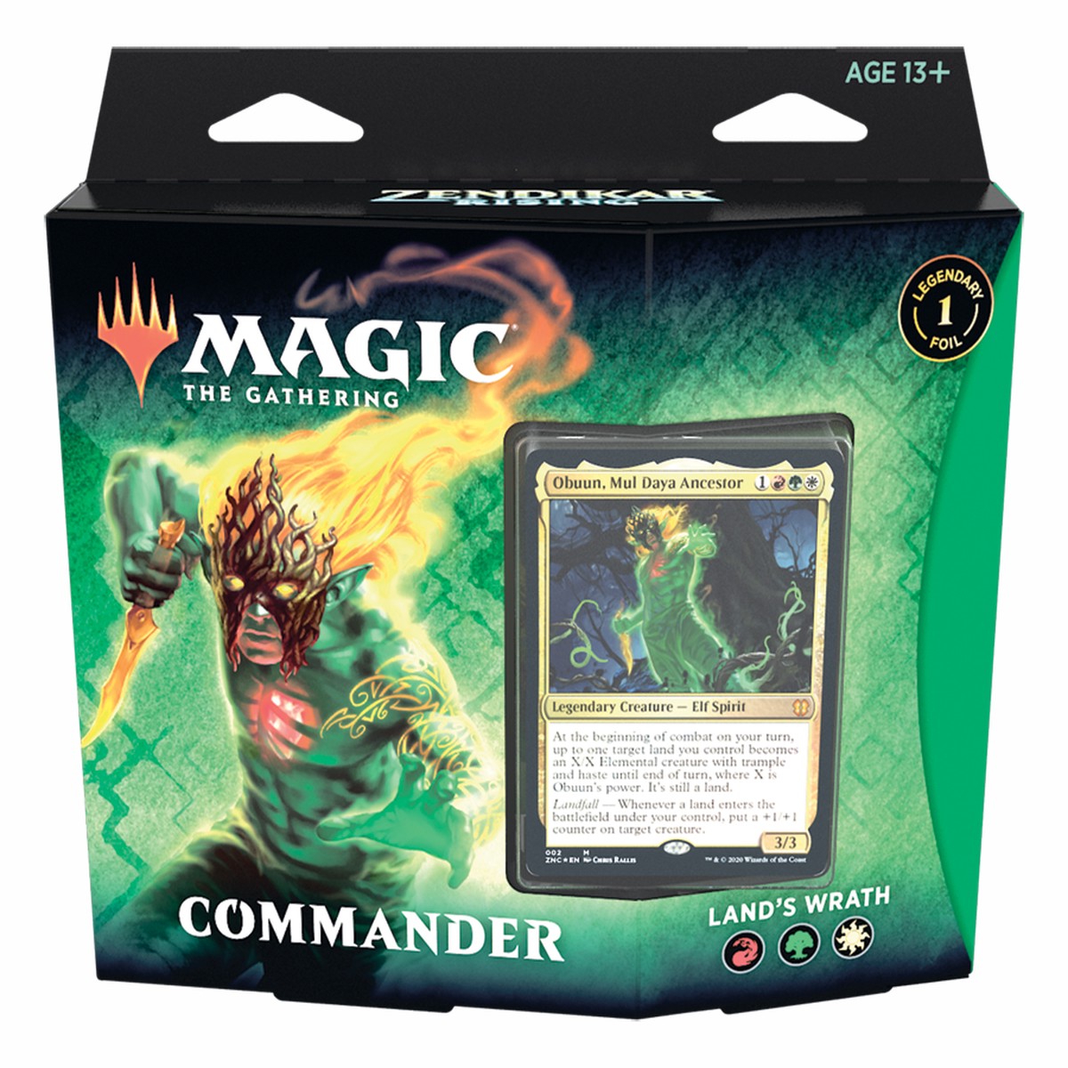 Zendikar Rising - Lands Wrath Commander Deck