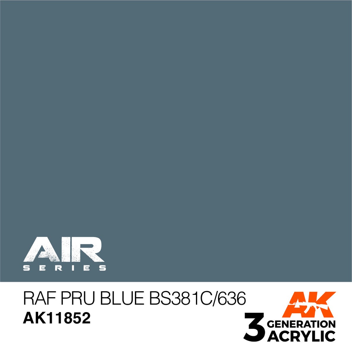 AK Interactive 3GEN Acrylic AIR - AK11852 RAF PRU Blue BS381C636