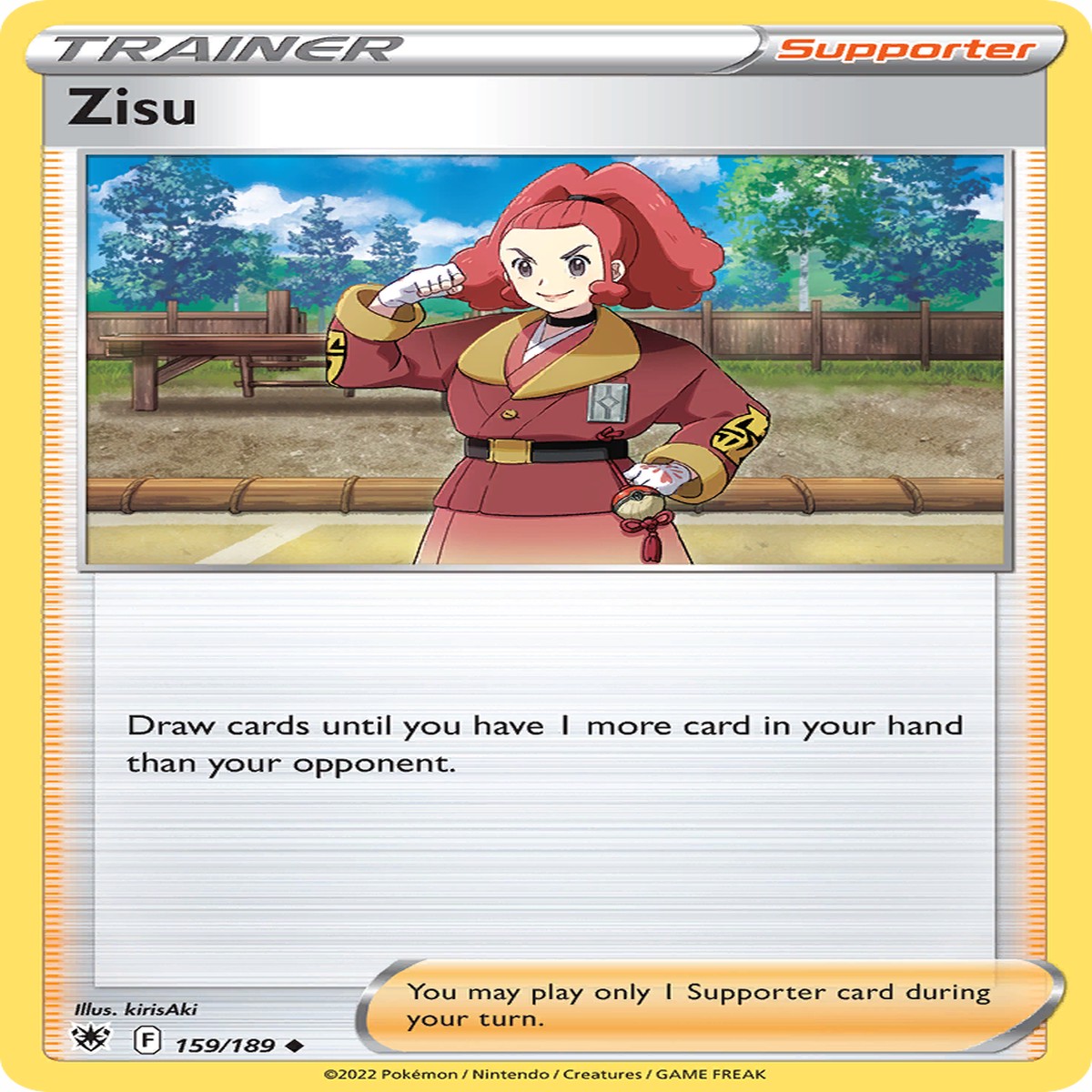 Zisu - 159189 - Reverse Holofoil