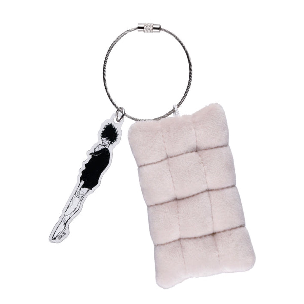 Amano Akira Exhibition () 2024 - Ron Kamonohashi Deranged Detective - Sloth Floor Cushion Keychain