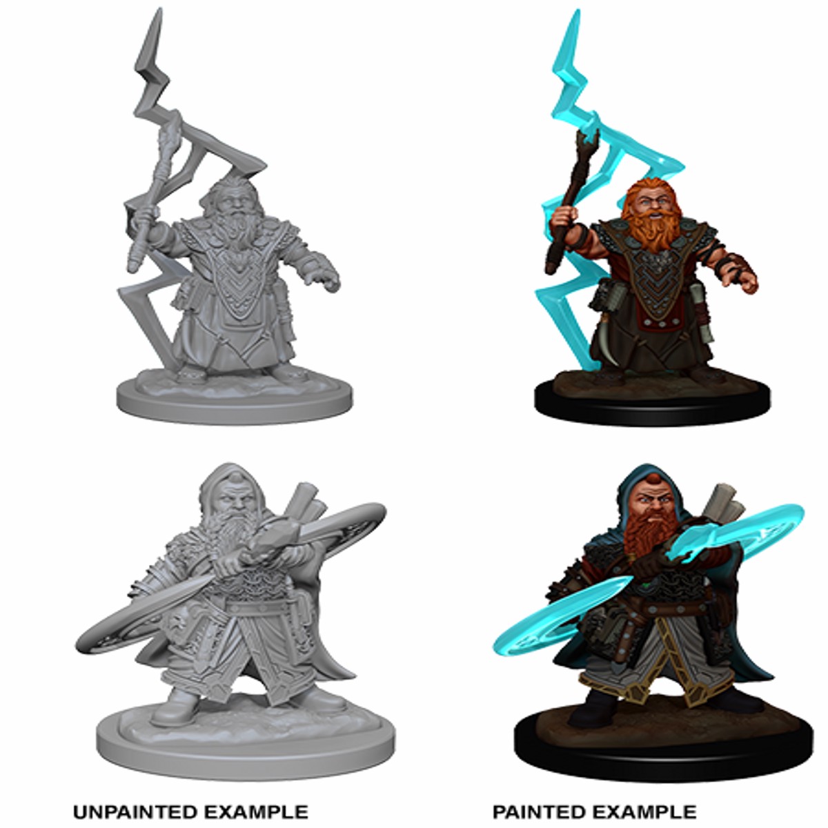 PF Minis Dwarf Male Sorcerer
