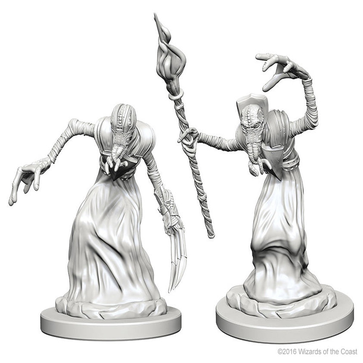 Dungeons Dragons Nolzurs Marvelous Unpainted Miniatures - W01 Mindflayers