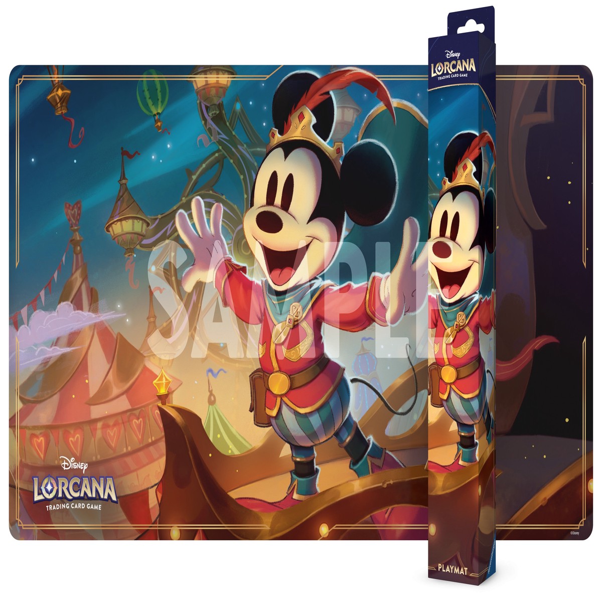 Lorcana TCG Whispers in the Well Mickey Mouse - Brave Little Prince Playmat