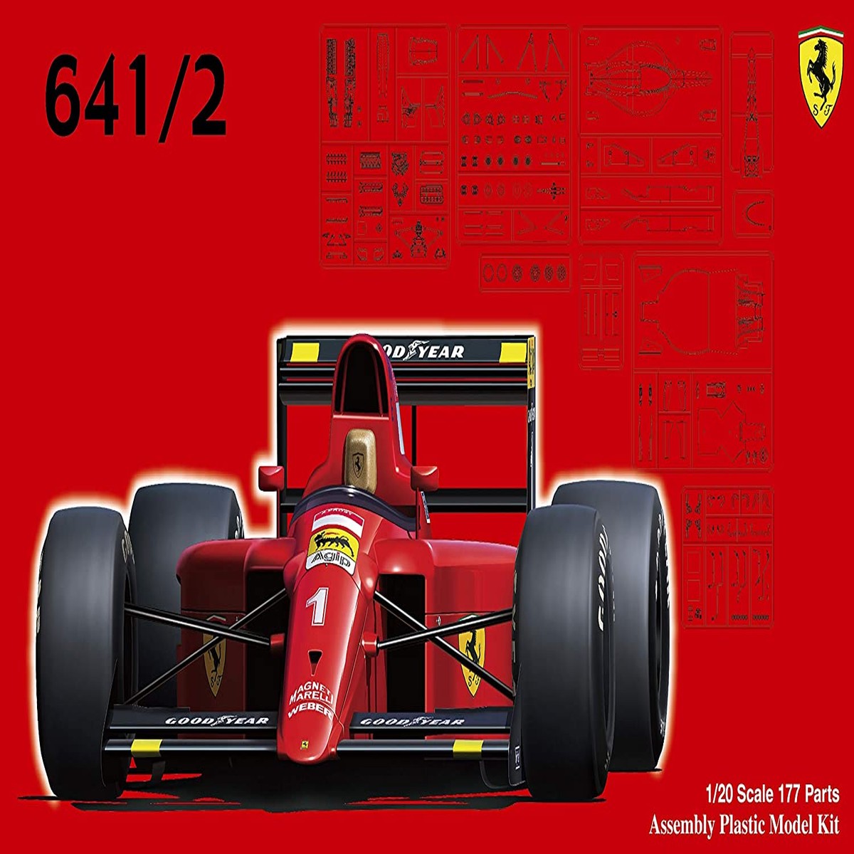 120 Ferrari 6412 (Mexico GPFrance GP) (Fujimi Grand Prix Series GP-26)