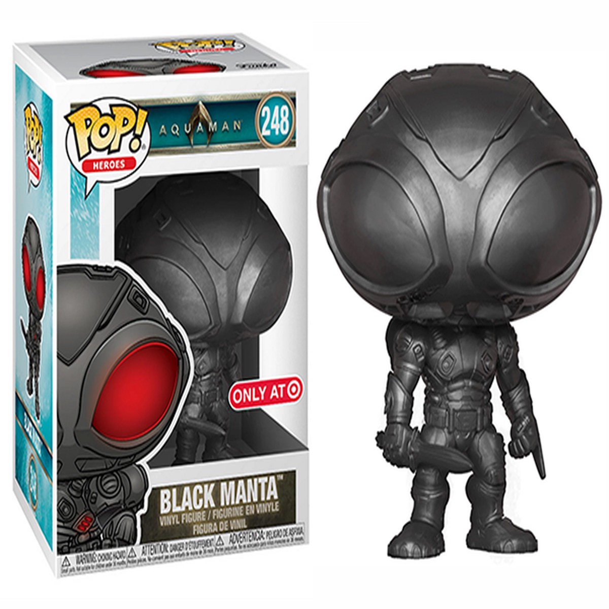Funko Pop DC Aquaman - Black Manta 248 (Target Exclusive)