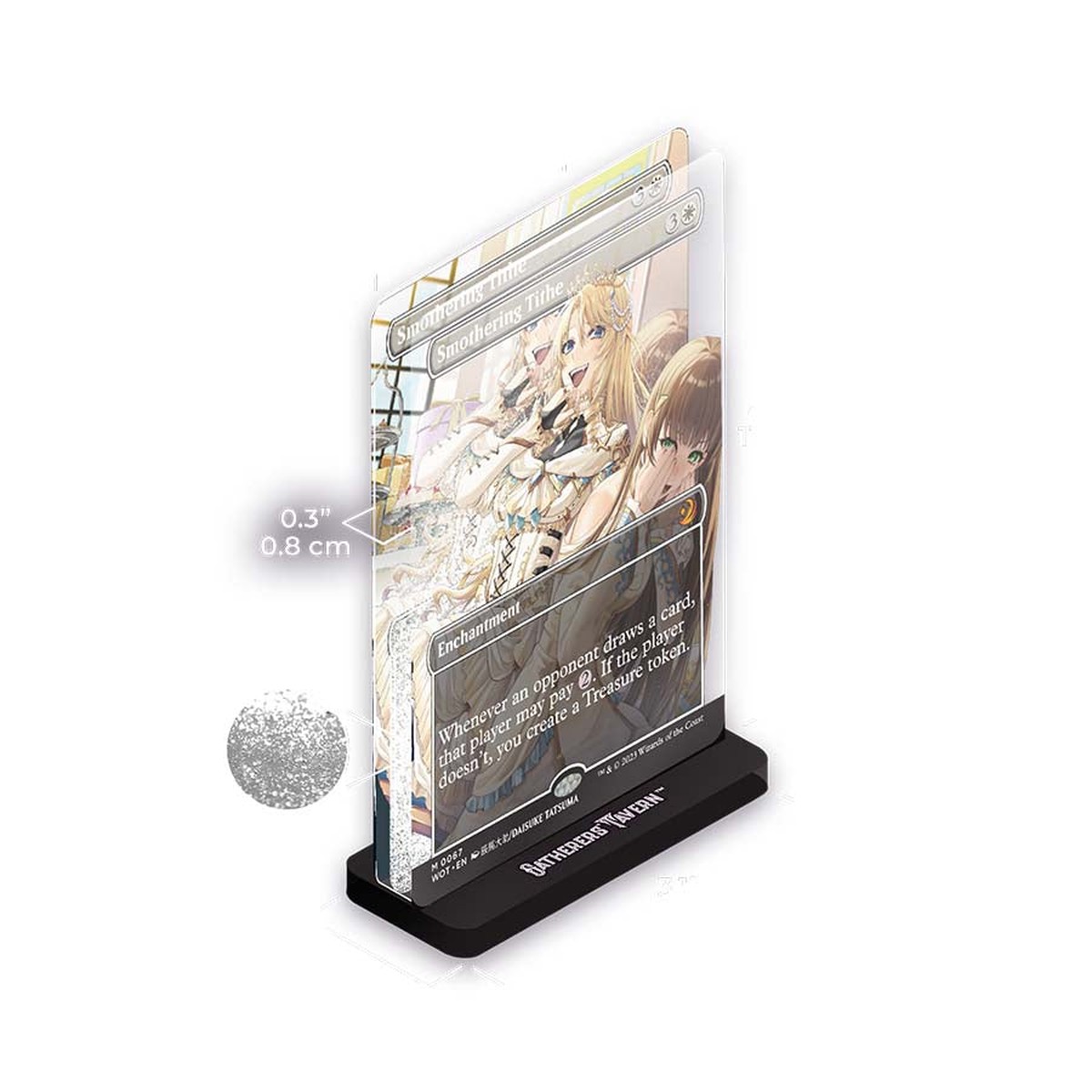 Magic The Gathering - Smothering Tithe Acrylic Slab Standee