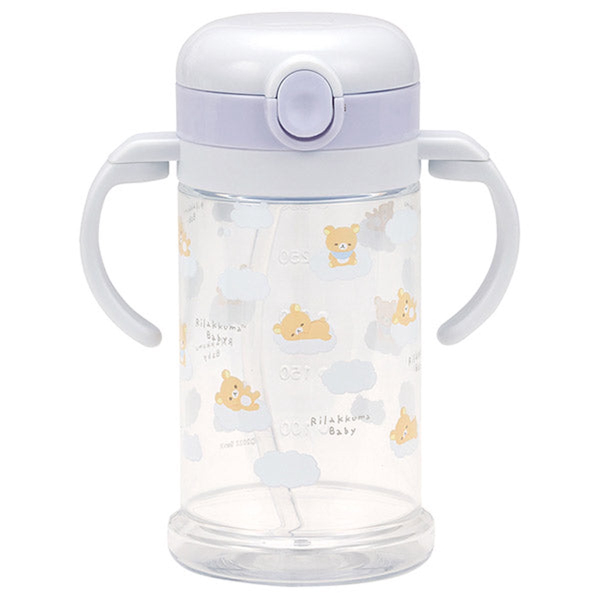 Rilakkuma Baby Training Straw Mug Cup San-X Japan