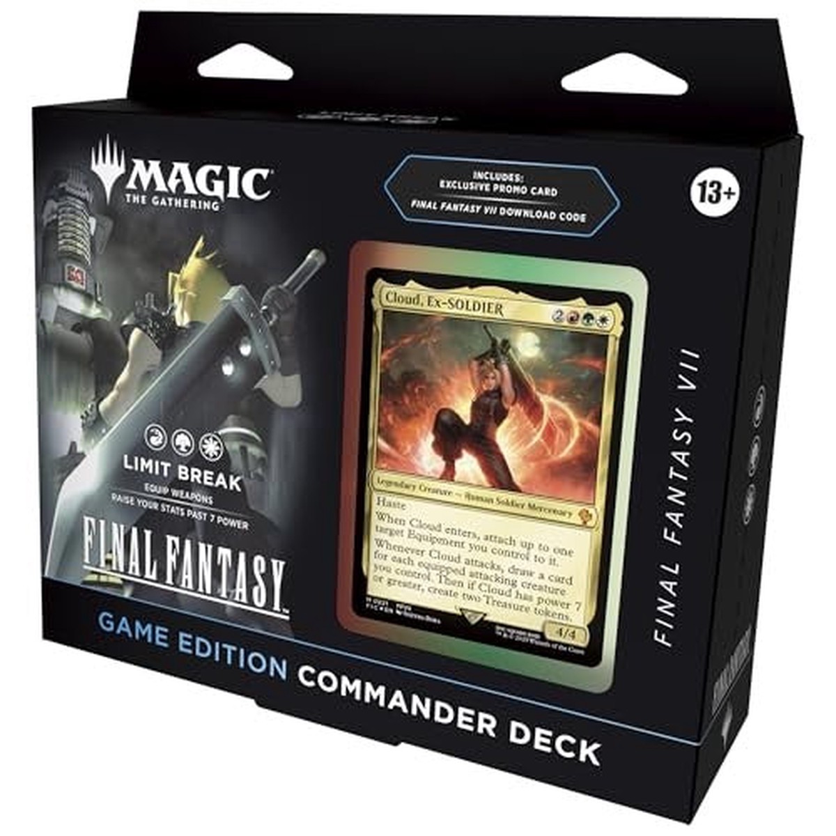 Magic The Gathering - Final Fantasy Holiday FFVII Video Game Commander Deck