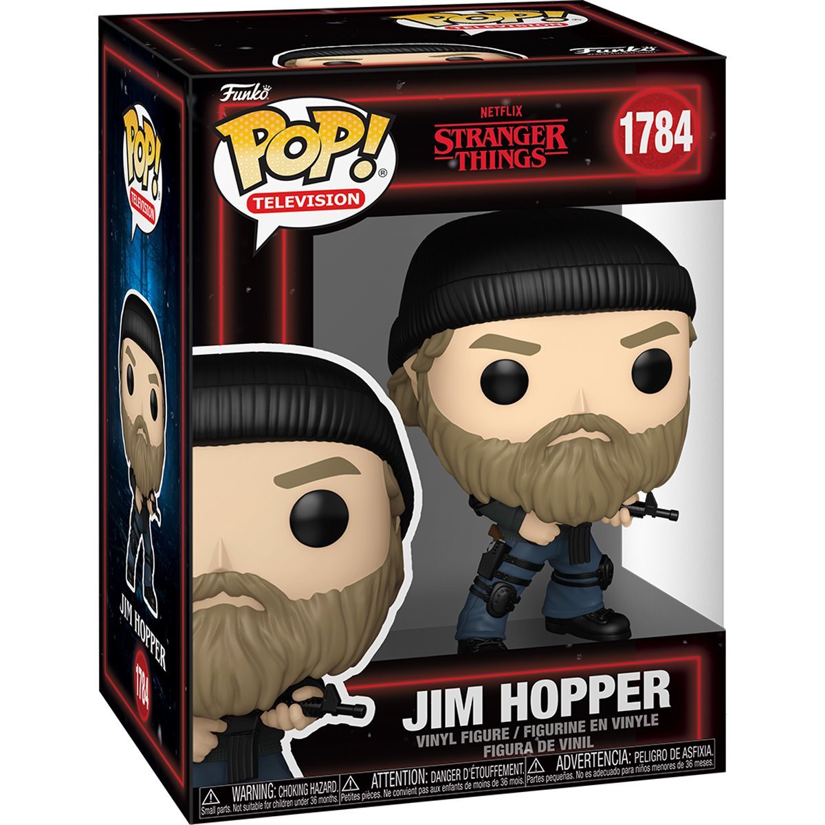 Stranger Things Season 5 Jim Hopper Funko Pop Vinyl Figure 1784