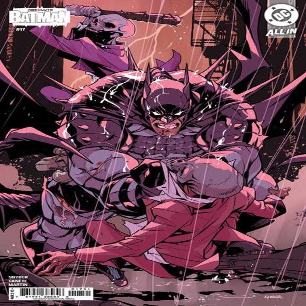 Absolute Batman 17 Cover E 1 in 25 Karl Kerschl Card Stock Variant